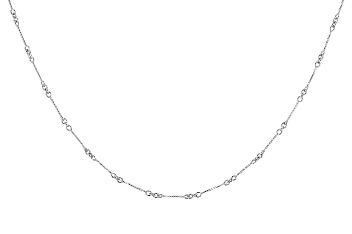 D301-15426: TWIST CHAIN (20IN, 0.8MM, 14KT, LOBSTER CLASP)