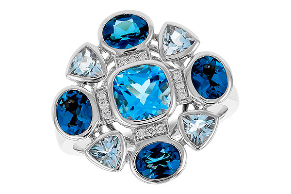 D302-03562: LDS RG 3.19 TW BLUE TOPAZ 3.25 TGW