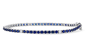 F302-01798: BRACELET 3.27 TW SAPP 3.52 TGW (7")