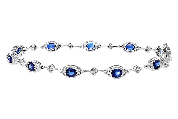 F302-01807: BRACELET 2.31 SAPPHIRE 2.50 TGW (7")