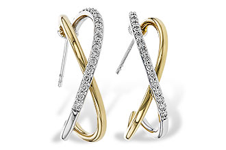 F302-02716: EARRINGS .50 TW