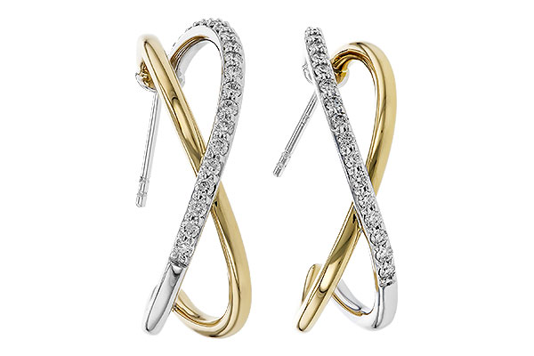 F302-02716: EARRINGS .50 TW