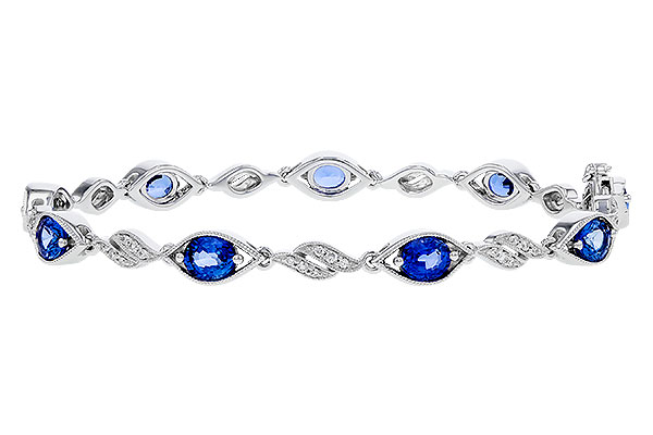 F302-02725: BRACELET 4.02 SAPPHIRE 4.26 TGW (7")