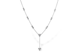 G301-10898: NECKLACE .32 TW (18")