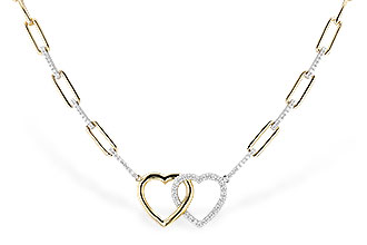 G301-13553: NECKLACE .52 TW