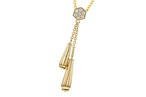 G302-01780: NECKLACE .11 TW