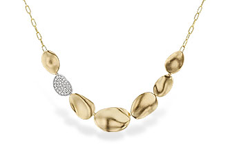 G302-01807: NECKLACE .38 TW (18")