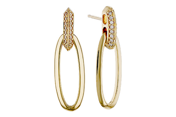 G302-04462: EARRINGS .15 TW