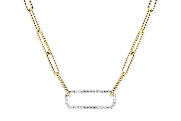 H301-09998: NECKLACE .50 TW (17 INCHES)