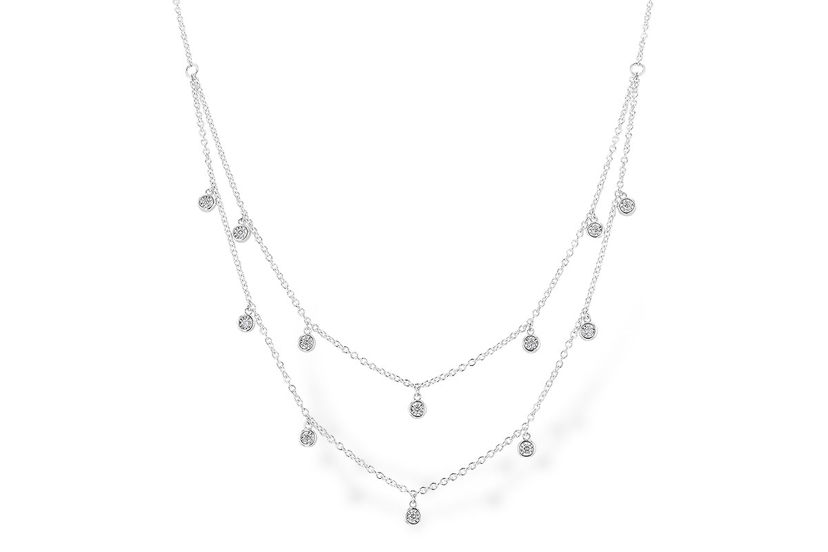 H301-10898: NECKLACE .22 TW (18 INCHES)