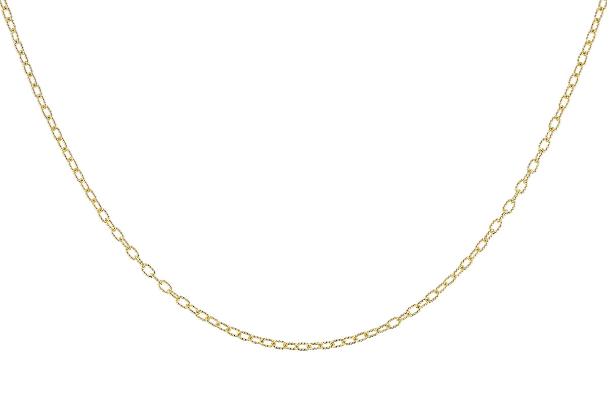 H301-15434: ROLO LG (18IN, 2.3MM, 14KT, LOBSTER CLASP)
