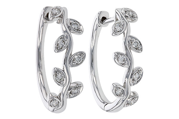H302-02698: EARRINGS .25 TW