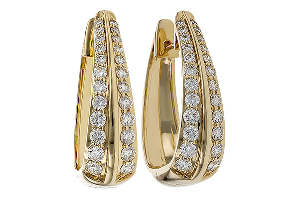 H302-03589: EARRINGS 2.00 TW