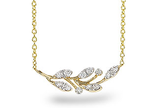 K302-03552: NECKLACE .32 TW (18")