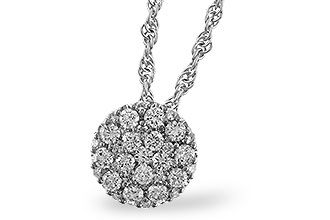 L302-03552: NECKLACE .25 TW