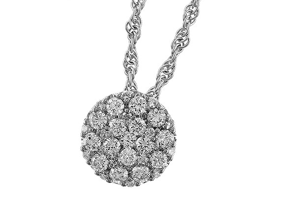 L302-03552: NECKLACE .25 TW