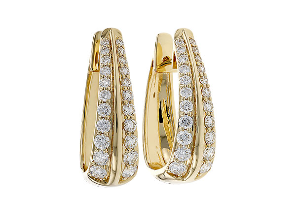 L302-03634: EARRINGS 1.50 TW