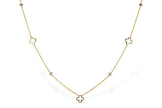M302-02689: NECKLACE .20 TW (18")