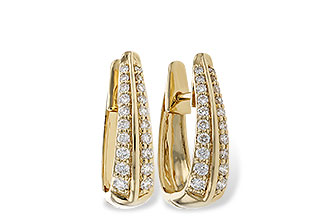M302-03589: EARRINGS .50 TW