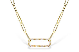 H301-09998: NECKLACE .50 TW (17 INCHES)